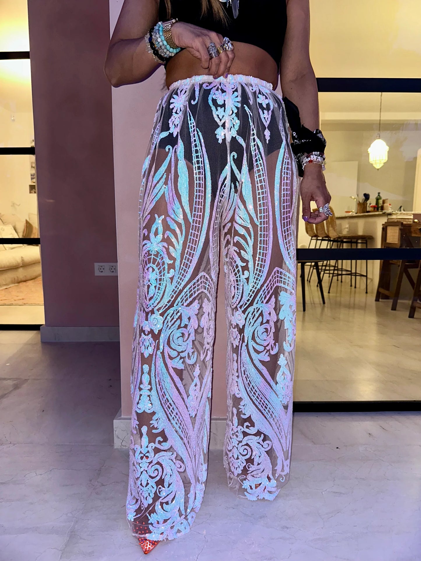 The Solaris Sequin Trousers